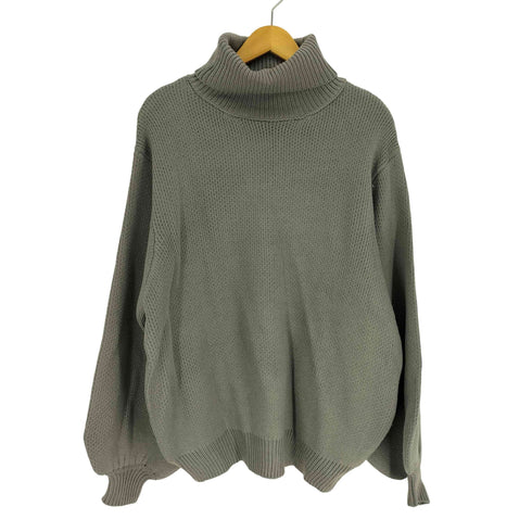 プニュズ PUNYUS 24AW タートルネックオーバーニット レディース JPN:3