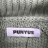 プニュズ PUNYUS 24AW タートルネックオーバーニット レディース JPN:3
