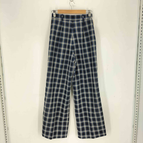 クレドナ CREDONA SHEER CHECK TROUSER レディース JPN:1