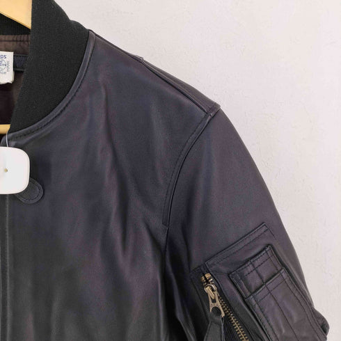 Lamb Leather レザーブルゾン メンズ