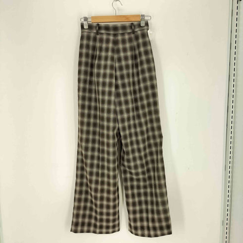 クレドナ CREDONA SHEER CHECK TROUSER レディース JPN:0