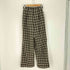 クレドナ CREDONA SHEER CHECK TROUSER レディース JPN:0