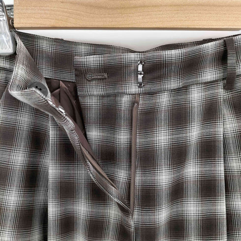 クレドナ CREDONA SHEER CHECK TROUSER レディース JPN:0
