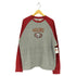 チームアパレル NFL TEAM APPAREL 49ERS チームロゴプリントラグランスリーブクルーネックスウェット メンズ XL
