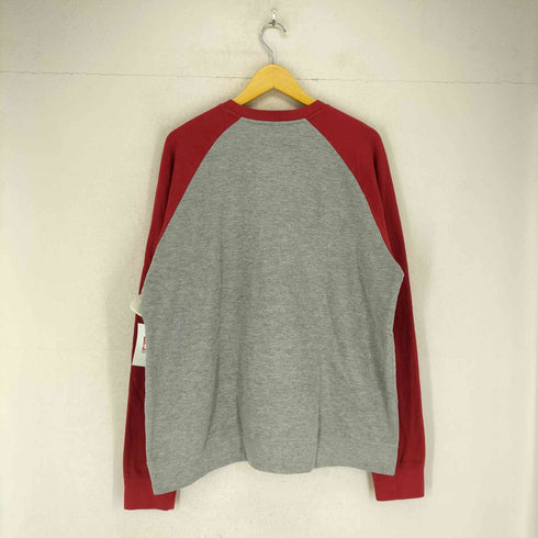 チームアパレル NFL TEAM APPAREL 49ERS チームロゴプリントラグランスリーブクルーネックスウェット メンズ XL