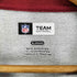 チームアパレル NFL TEAM APPAREL 49ERS チームロゴプリントラグランスリーブクルーネックスウェット メンズ XL