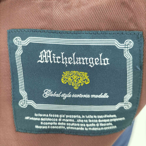 Global Style michelangelo dormeuil exel super 130's テーラードジャケット メンズ