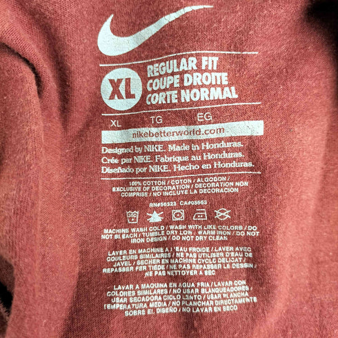 ナイキ NIKE チームロゴプリントクルーネックS/S Tシャツ メンズ JPN:XL