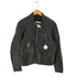 シアーズ Sears GENUINE LEATHER シングルライダースジャケット メンズ US:42