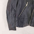 シアーズ Sears GENUINE LEATHER シングルライダースジャケット メンズ US:42