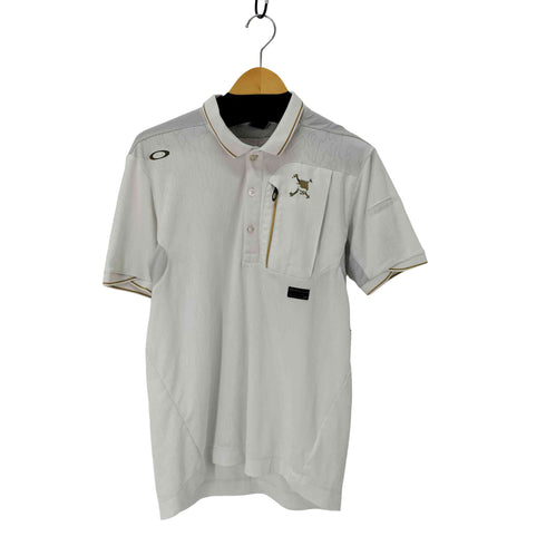 オークリー OAKLEY スカルクラウンタックポケットポロ メンズ import:XL