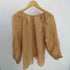 ollun side ribbon volume blouse レディース FREE