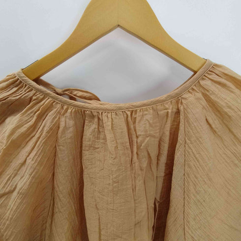 ollun side ribbon volume blouse レディース FREE
