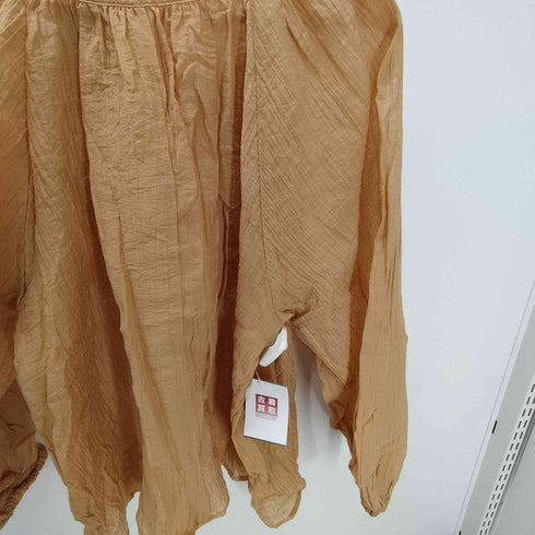 ollun side ribbon volume blouse レディース FREE