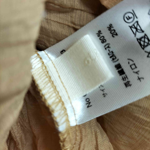 ollun side ribbon volume blouse レディース FREE
