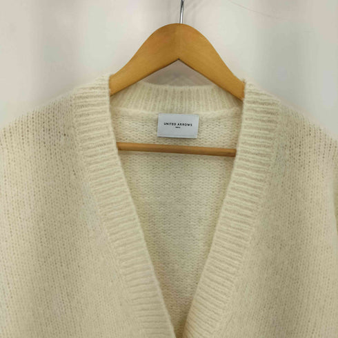 ユナイテッドアローズ UNITED ARROWS フラッフィー Vネック ニットカーディガン レディース