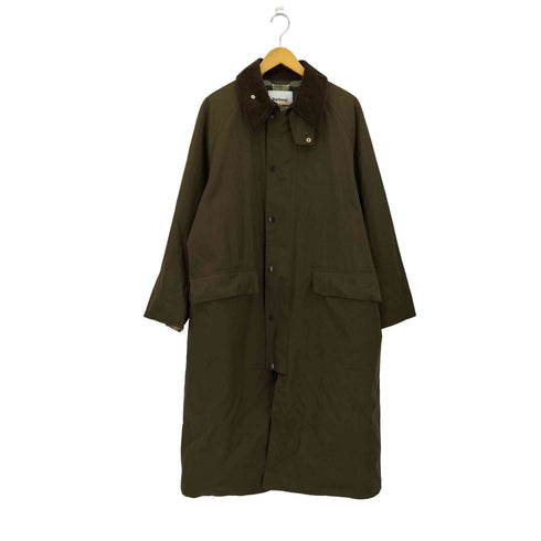 バブアー Barbour 別注 BURGHLEY COAT バーレー ジップアップ オイルドコート メンズ 38