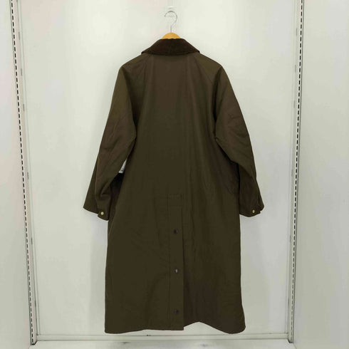バブアー Barbour 別注 BURGHLEY COAT バーレー ジップアップ オイルドコート メンズ 38