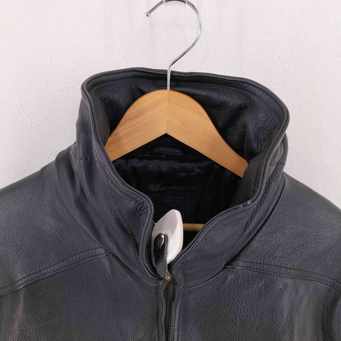 GENUINE LEATHER レザーブルゾン メンズ import:M