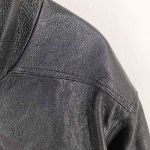 GENUINE LEATHER レザーブルゾン メンズ import:M