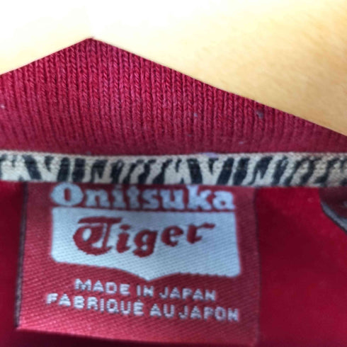 オニツカタイガー ONITSUKA TIGER ベロア トラックジャケット メンズ JPN:L