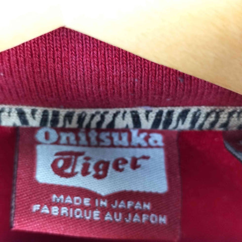 オニツカタイガー ONITSUKA TIGER ベロア トラックジャケット メンズ JPN:L