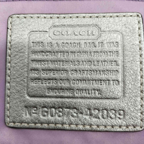 コーチ COACH シグネチャーロゴハンドバッグ レディース ONE SIZE