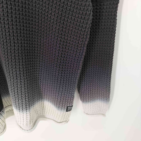 リプレイ REPLAY コットンクリンクルグラデーションニット レディース import:L