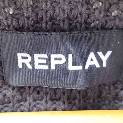 リプレイ REPLAY コットンクリンクルグラデーションニット レディース import:L