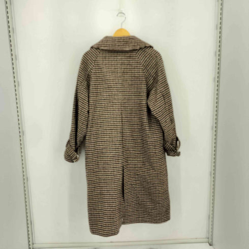 カスタネ Kastane ダブルブレスト チェック柄 ウールコート レディース 0