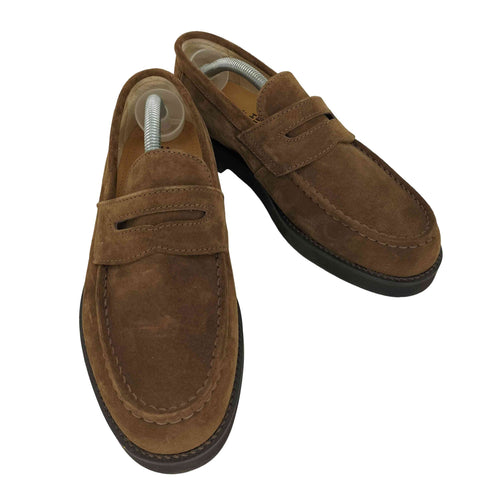 ハッシュパピーズ HUSH PUPPIES スエードコインローファー メンズ JPN:24
