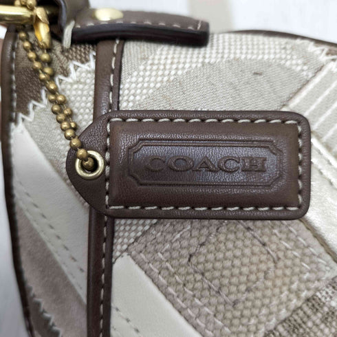 コーチ COACH シグネチャーロゴパッチワークショルダーバッグ メンズ ONE SIZE