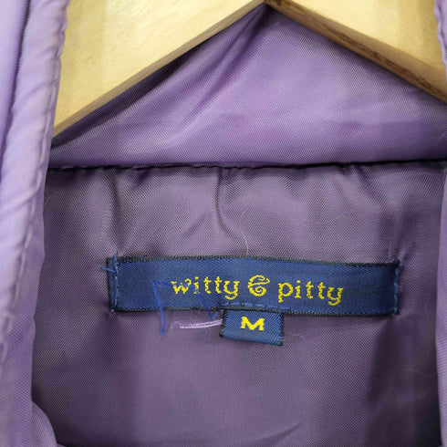 WITTY PITTY 中綿 フーディーベスト Y2K レディース