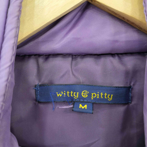 WITTY PITTY 中綿 フーディーベスト Y2K レディース