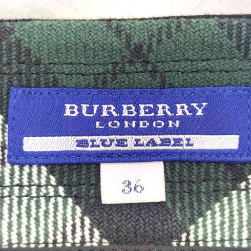 バーバリーブルーレーベル BURBERRY BLUE LABEL ドッキング ワンピース レディース 36