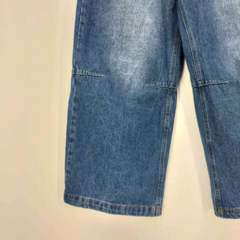 SINSS 24ss Wide straight dart blasted denim ワイドストレートダーツブラストデニム メンズ JPN:S