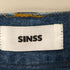 SINSS 24ss Wide straight dart blasted denim ワイドストレートダーツブラストデニム メンズ JPN:S