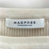 マカフィー MACPHEE コットンリブ ボートネックプルオーバー レディース JPN:S