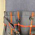 バーバリーブルーレーベル BURBERRY BLUE LABEL ロゴ刺繍 ニット切替 ドッキングワンピース レディース EUR:38