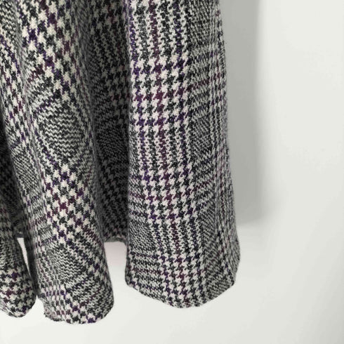 トゥービーバイアニエスベー To b. by agnes b. ノースリーブ チェック ワンピース レディース 38