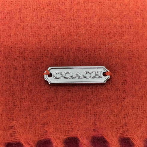 コーチ COACH カシミヤウール フリンジマフラー レディース