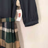 ブルーレーベルクレストブリッジ BLUE LABEL CRESTBRIDGE ドッキング ベルト ワンピース レディース 36