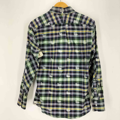 トムブラウン THOM BROWNE コットンチェックL/S BDシャツ メンズ import:M