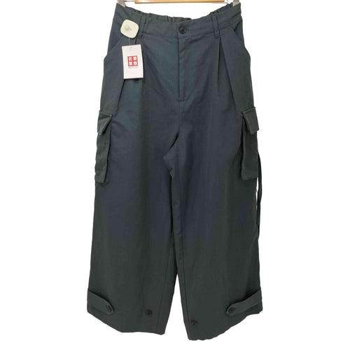 クレイル CLEL M-47デザイン TRルーズ パラシュートパンツ メンズ