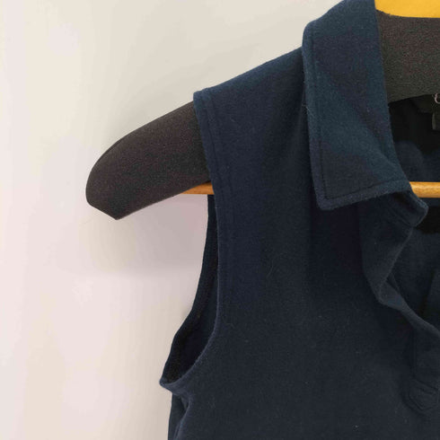 カルバンクライン CALVIN KLEIN ノースリーブポロシャツ レディース import:M