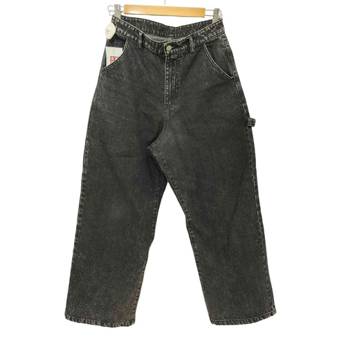 ADAMASTE 13オンスルーズシルエットペインターデニムワイドパンツ メンズ JPN:S