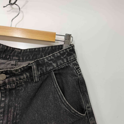 ADAMASTE 13オンスルーズシルエットペインターデニムワイドパンツ メンズ JPN:S