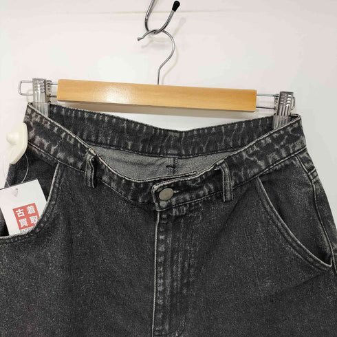 ADAMASTE 13オンスルーズシルエットペインターデニムワイドパンツ メンズ JPN:S