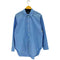 ザラ ZARA オーバーサイズポプリンシャツ レディース import:M