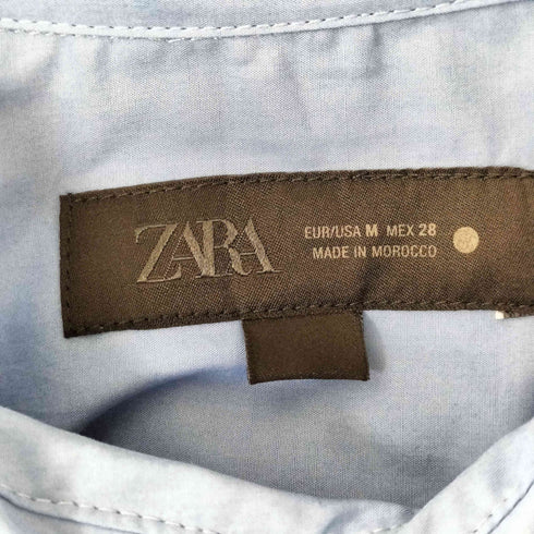 ザラ ZARA オーバーサイズポプリンシャツ レディース import:M